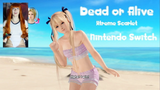 Kasumi at da Beach DOA Xtreme Scarlet