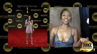 2021 XBIZ Awards Red Carpet Interview | Lotus Lain