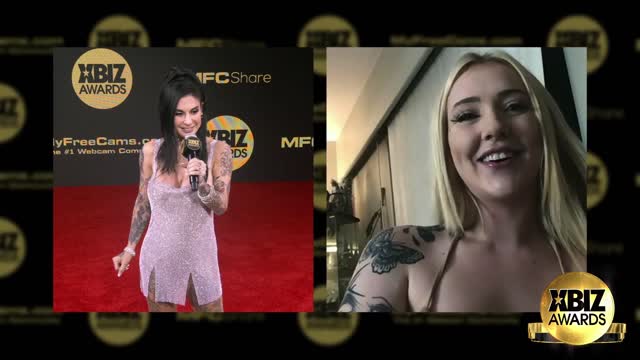 2021 XBIZ Awards Red Carpet Interview | Raven Friday