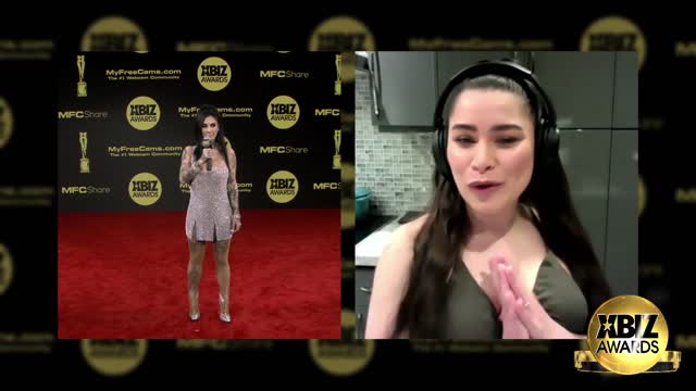 2021 XBIZ Awards Red Carpet Interview | Meana Wolf