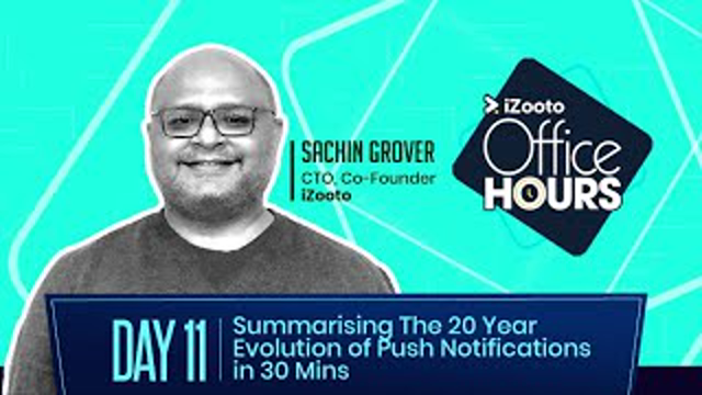 Evolution of Push Notifications | iZooto Office Hours Series Day 11