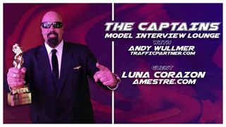 Luna Corazon at the Captains Model Interview Lounge powered by Trafficpartner