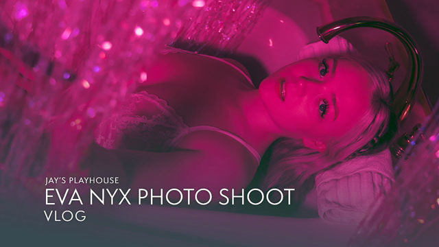 Behind the Scenes with Eva Nyx | Las Vegas Photo Shoot Vlog | Jay's Playhouse