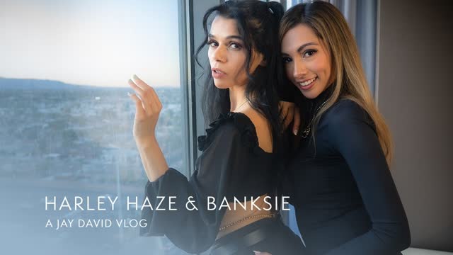 A Day in Vegas - Photoshoot & Drinks with Banksie and Harley Haze | Jay's Playhouse