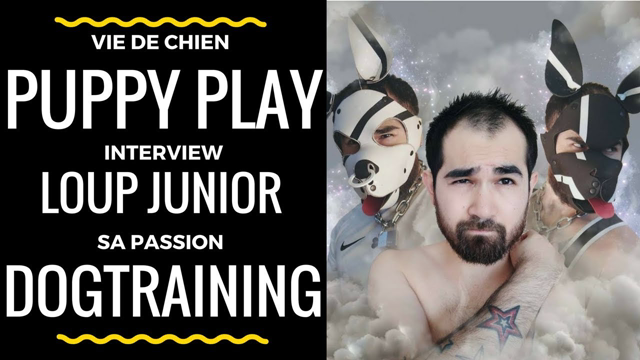 PUPPY PLAY : Rencontre avec un PUPPY ! Loup Junior adepte du Dog Training