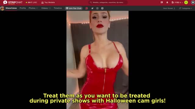 Spooktacular Halloween live shows and unlimited tokens in contest: it's Halloween on Stripchat!