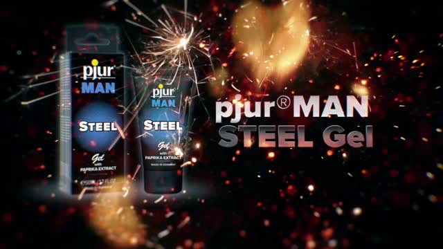 For men who want more: pjur MAN STEEL gel