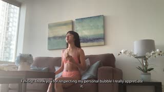 Hottie Eats Banana Alone (engsub)