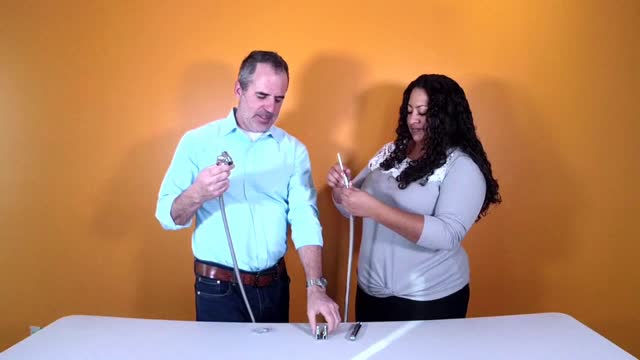 Stainless steel shower enema