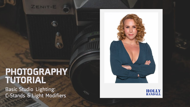 Basic Studio Lighting: C-Stands and Light Modifiers