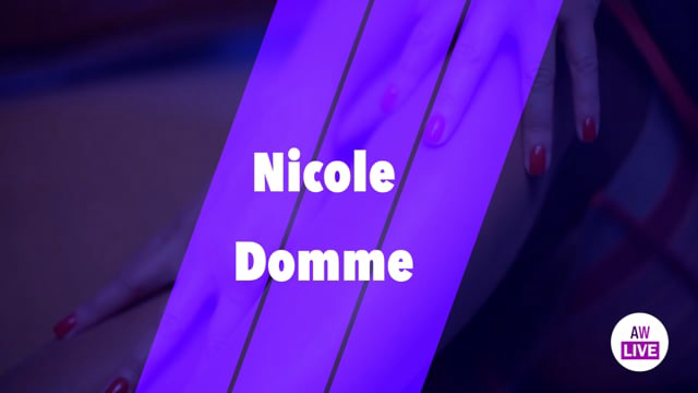 NicoleDomme on AW.LIVE